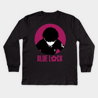 niko blue lock Kids Long Sleeve T-Shirt